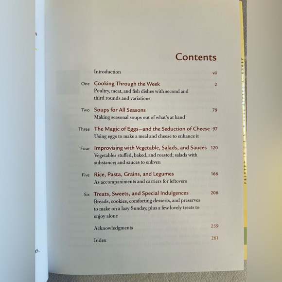 The Pleasures of Cooking for One Cookbook by Judith Jones - Picture 4 of 5